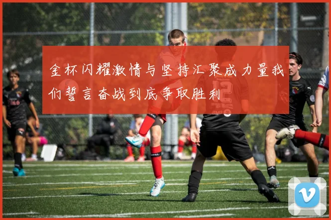 金杯闪耀激情与坚持汇聚成力量我们誓言奋战到底争取胜利